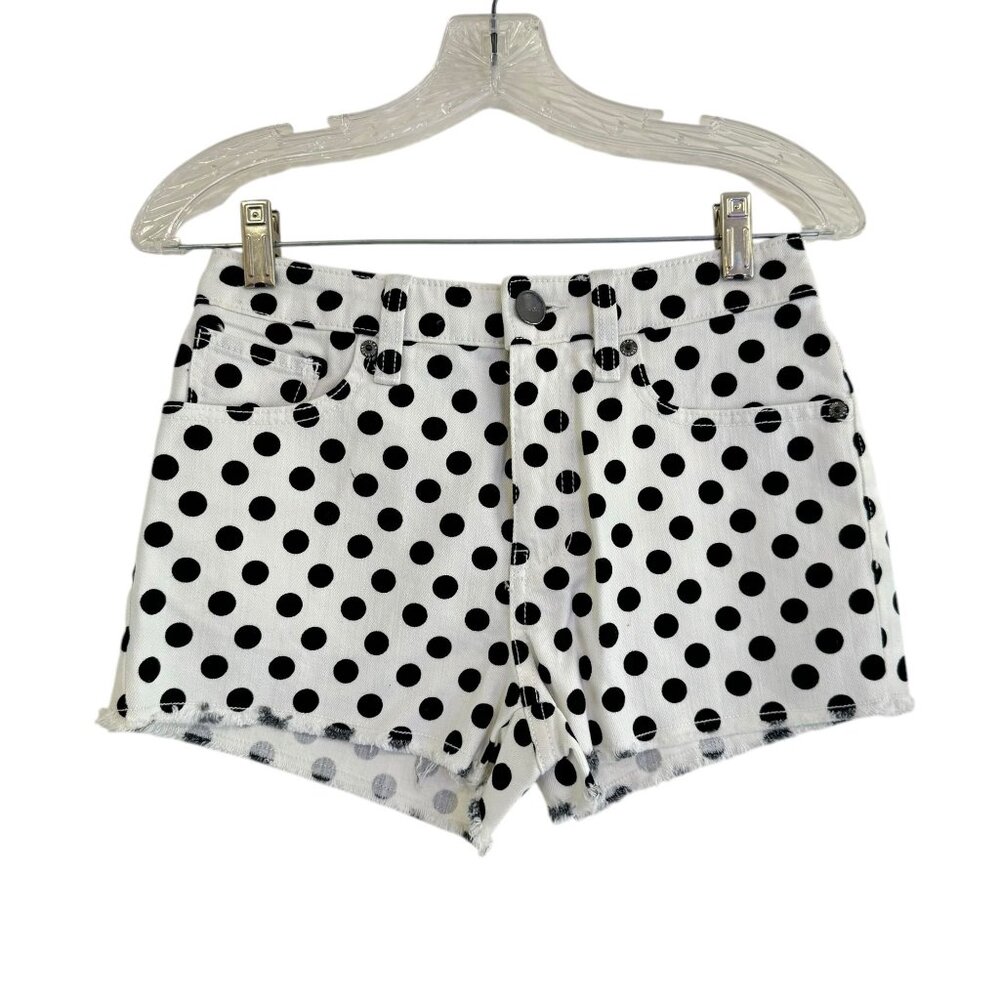NWT! 3 For $15‼️ BUNDLE & SAVE London Jean High Rise Polka Dots Shorts Size 0 - Picture 1 of 8